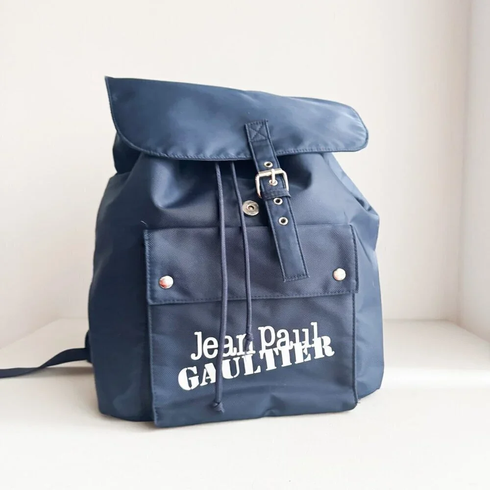 Jean Paul Gaultier Navy Blue Classic Backpack